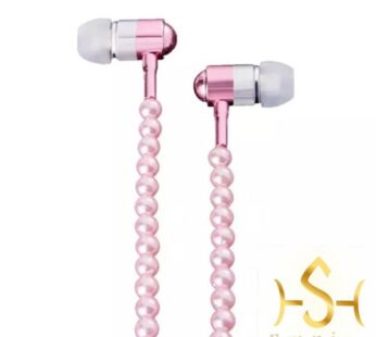 Earphone with pearl