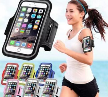 Sport wrist cell phone holder.