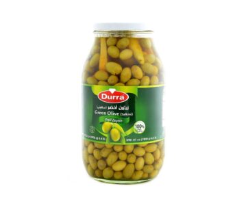 Durra Green Olives Salkini 2.8 Kg