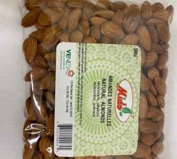 NATURAL ALMONDS 300G IN BAG MIDO