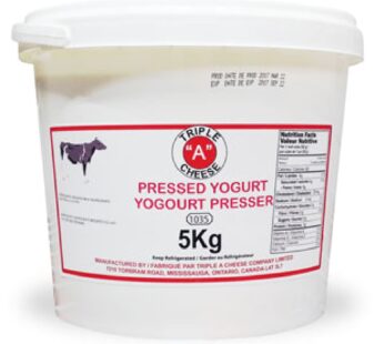 Labneh Pail Pressed Yogurt 5Kg