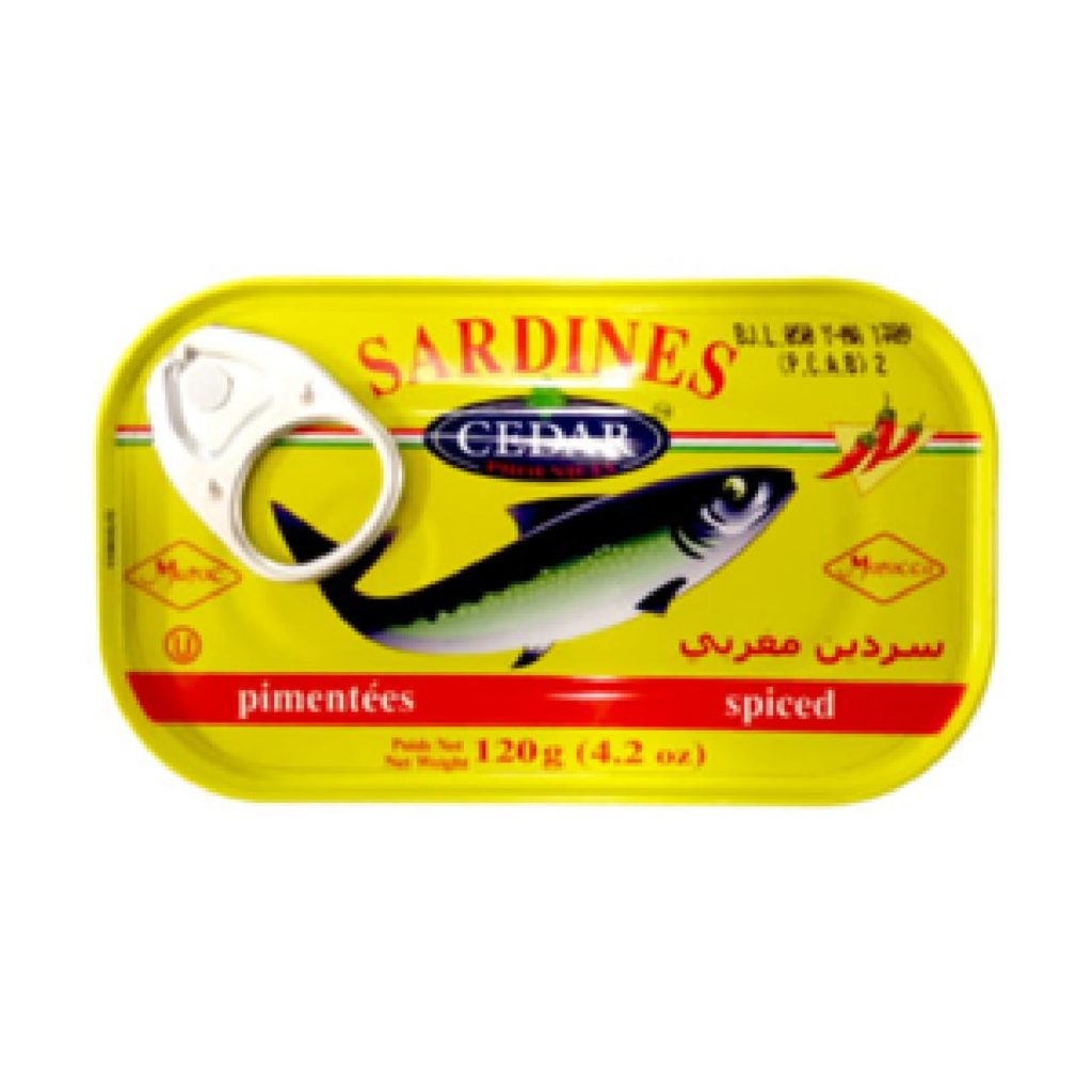 Cedar Sardines Spicy 120g - HS Empire Store