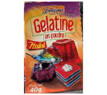 Gelatine halal jumeaux 40g