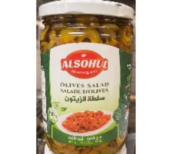 Green Olive salad 660 ml Alsohul