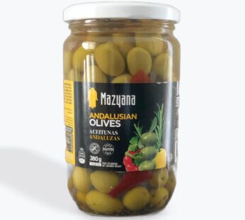 Mazyana Andalusian olives 380g