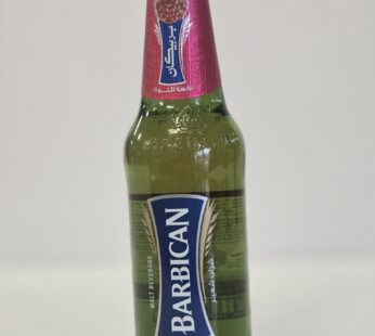 BARBICAN MALT BEVERAGE NON ALCOHOLIC RASPBERRY FLAVOUR 330ml